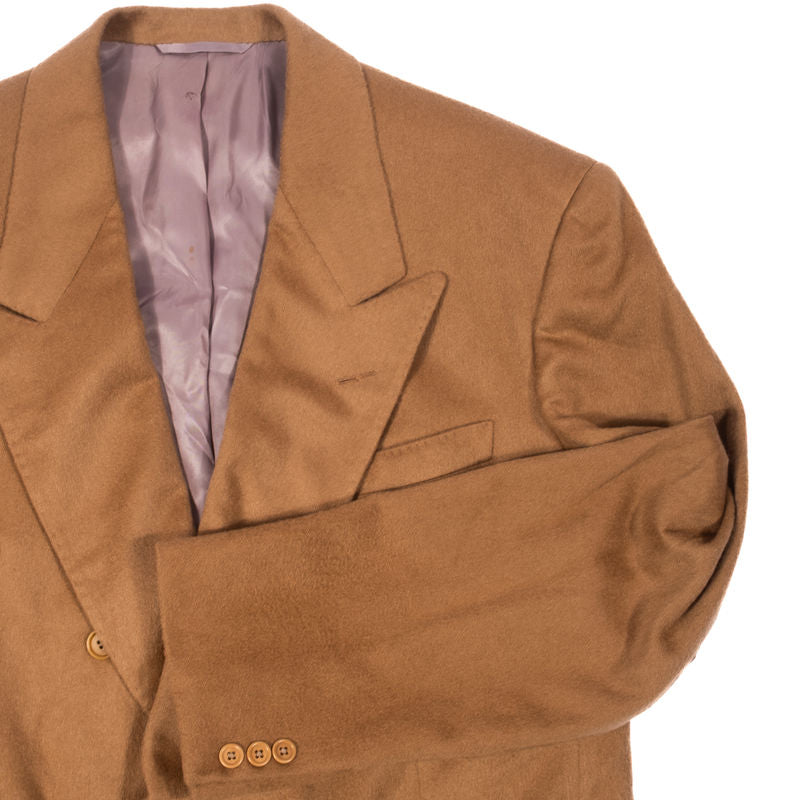 Tommy Nutter Savile Row Brown Cashmere Sport Coat Sz 56