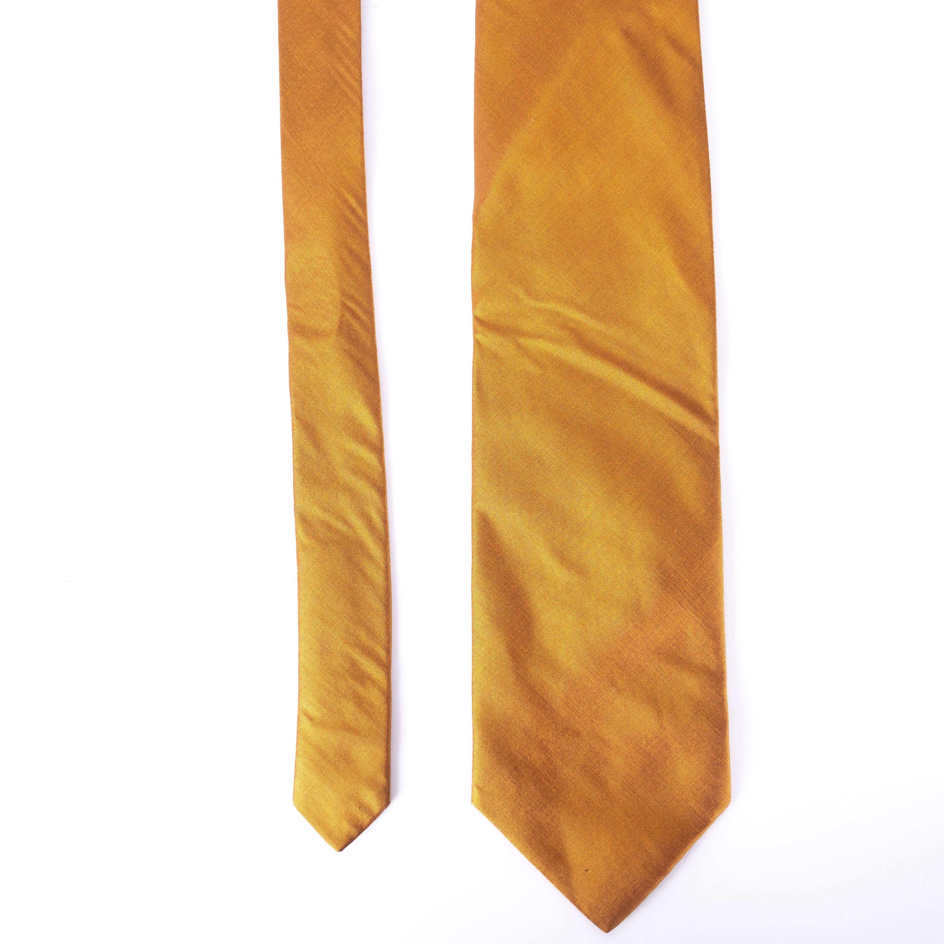Orange Silk Tie