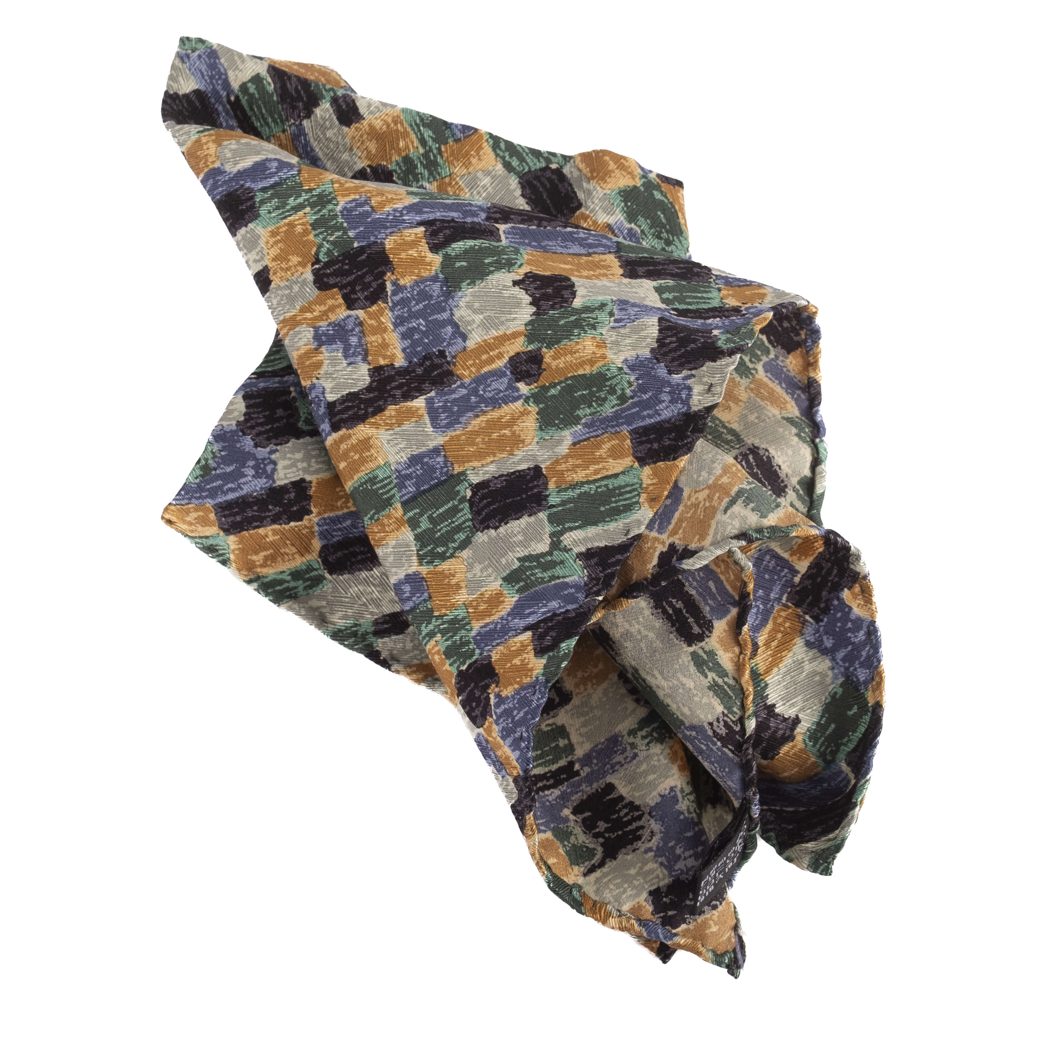 Multicoloured Patterned Pocket Square
