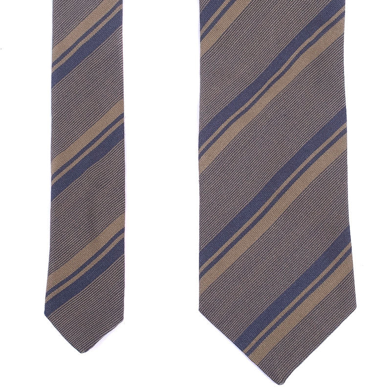 Brown Striped Tie