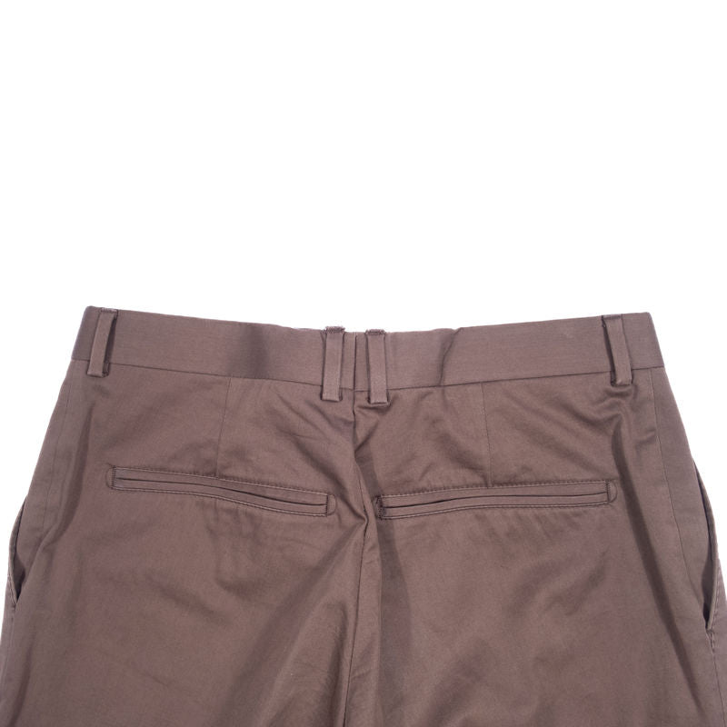 Oscar Jacobson Brown Cotton Suit Sz 48