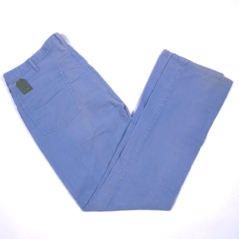 Polo Ralph Lauren Light blue Corduroy, 5 Pocket Trousers