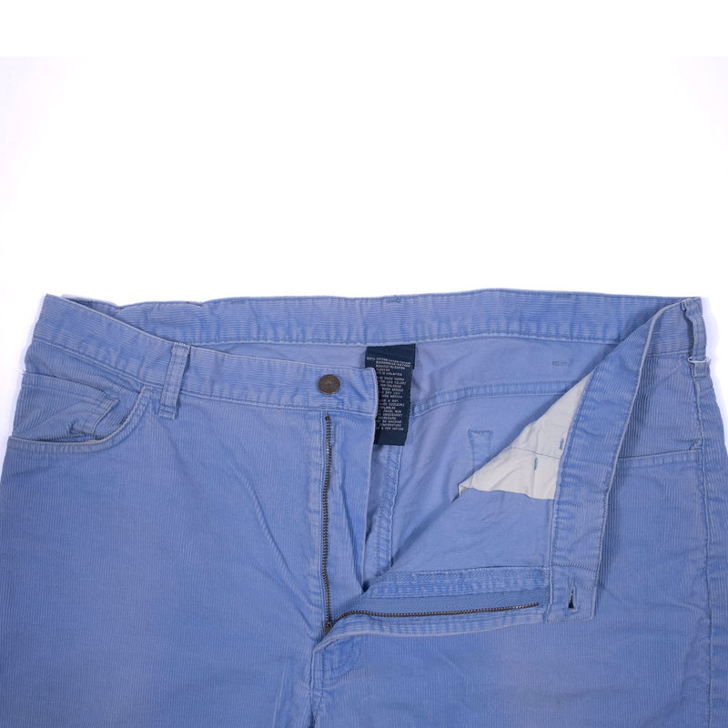 Polo Ralph Lauren Light blue Corduroy, 5 Pocket Trousers