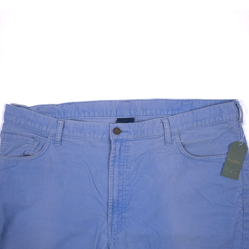 Polo Ralph Lauren Light blue Corduroy, 5 Pocket Trousers
