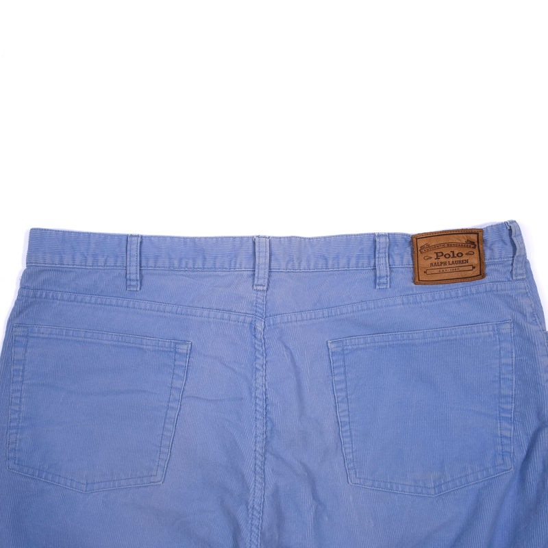 Polo Ralph Lauren Light blue Corduroy, 5 Pocket Trousers