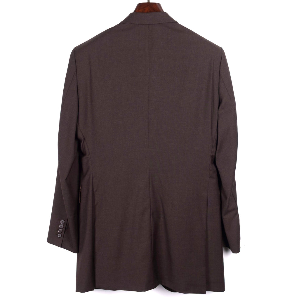 Brown Peak Lapel Suit