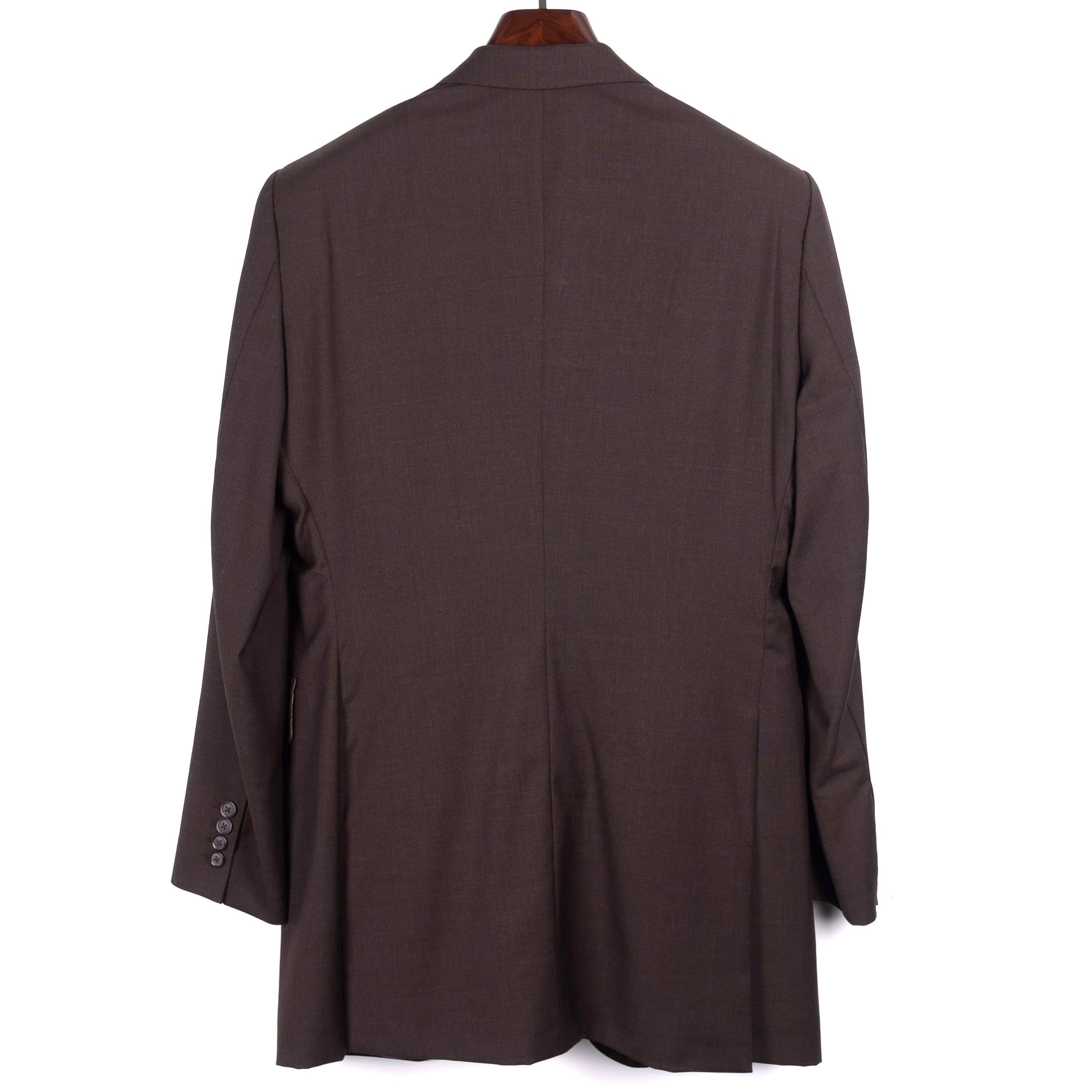 Brown Peak Lapel Suit