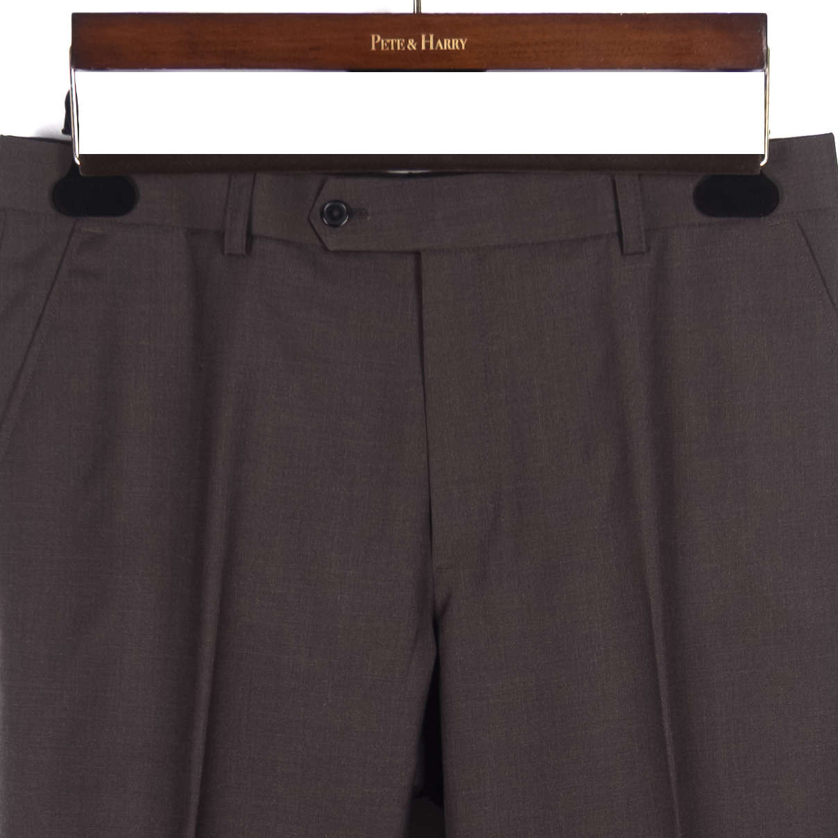 Brown Peak Lapel Suit