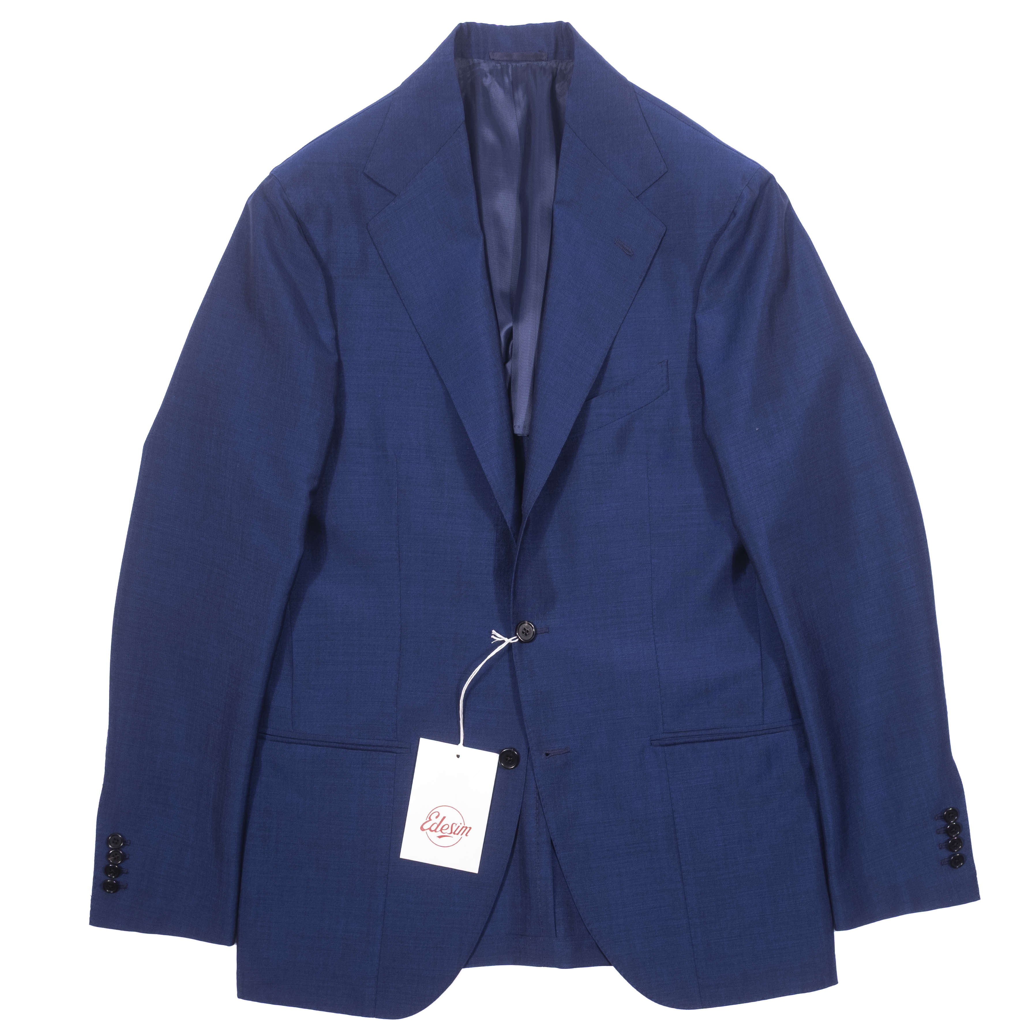 Neapolitan Hand Tailored Blue Holland & Sherry Wool/Mohair Sport Coat 50