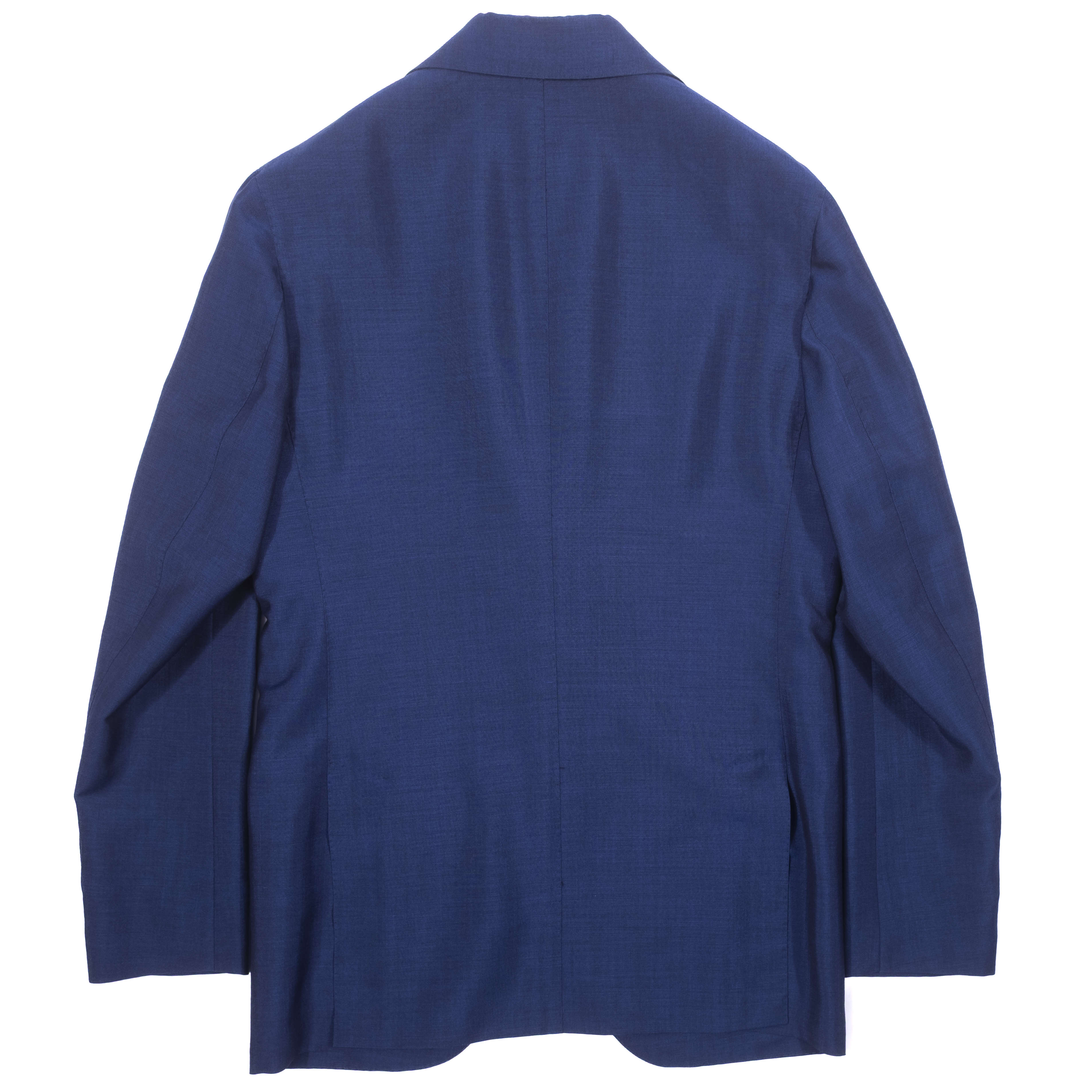 Neapolitan Hand Tailored Blue Holland & Sherry Wool/Mohair Sport Coat 50