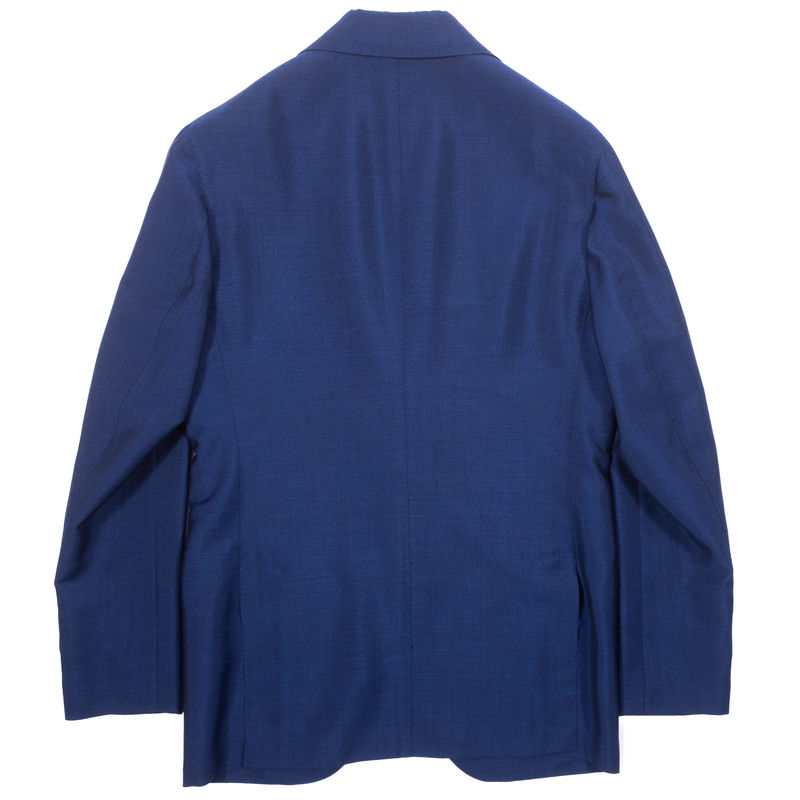 Neapolitan Hand Tailored Blue Holland & Sherry Wool/Mohair Sport Coat 50