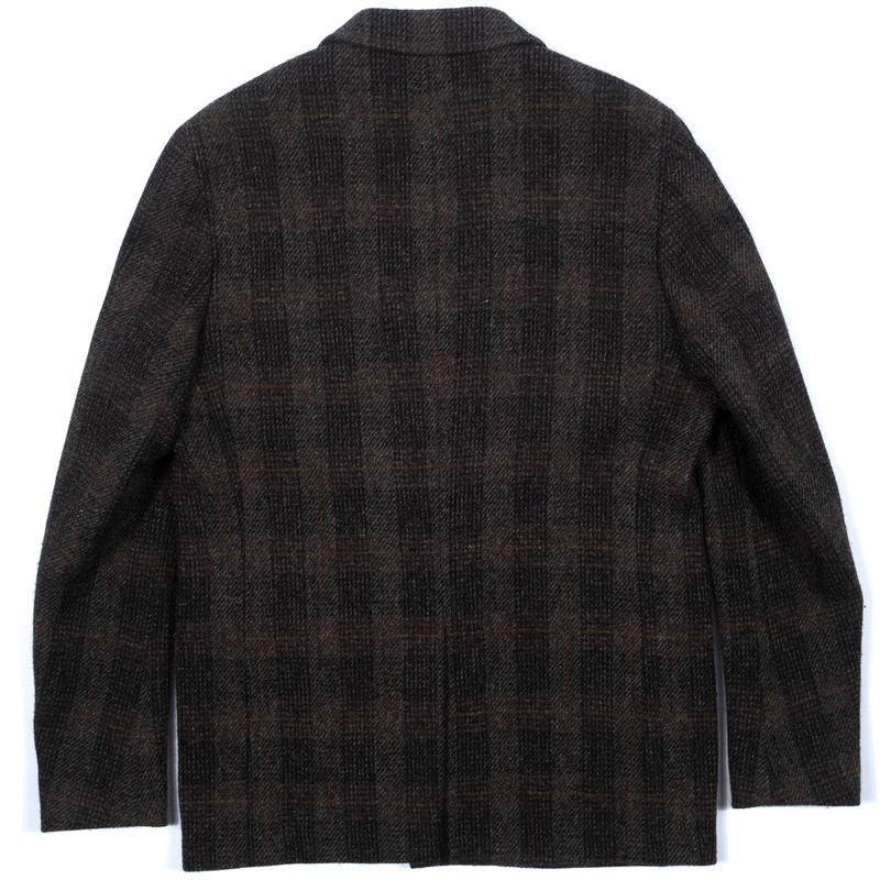 Timothy Everest Brown Check Tweed Blazer Sz 54