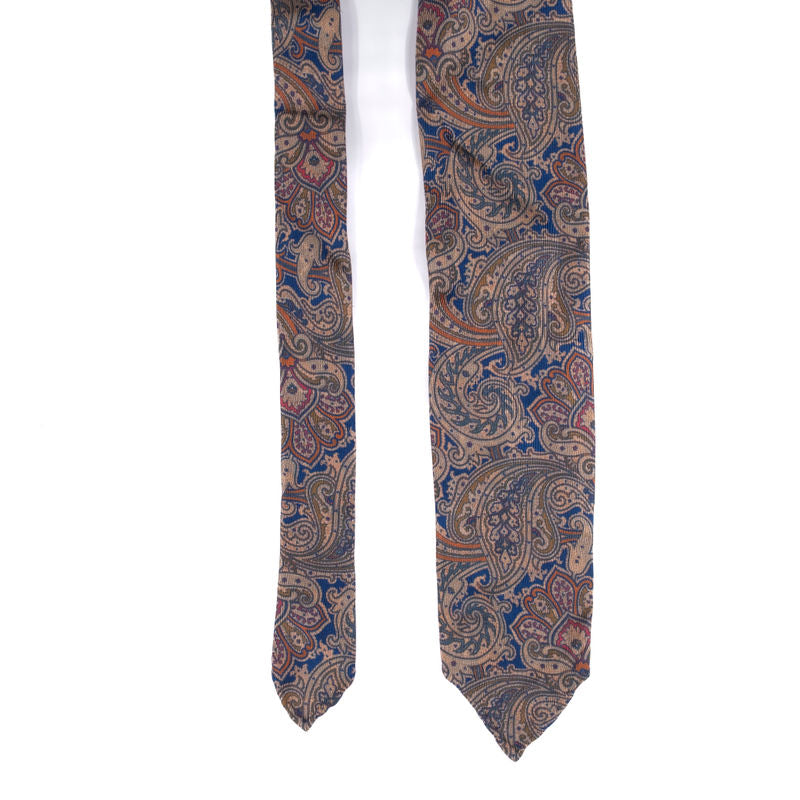 Stefano Cau Blue Paisley Tie