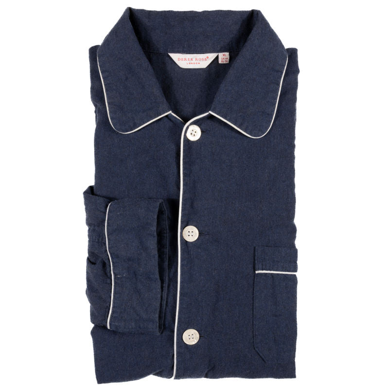 Derek Rose Pajama Shirt  Sz 54 (EU)