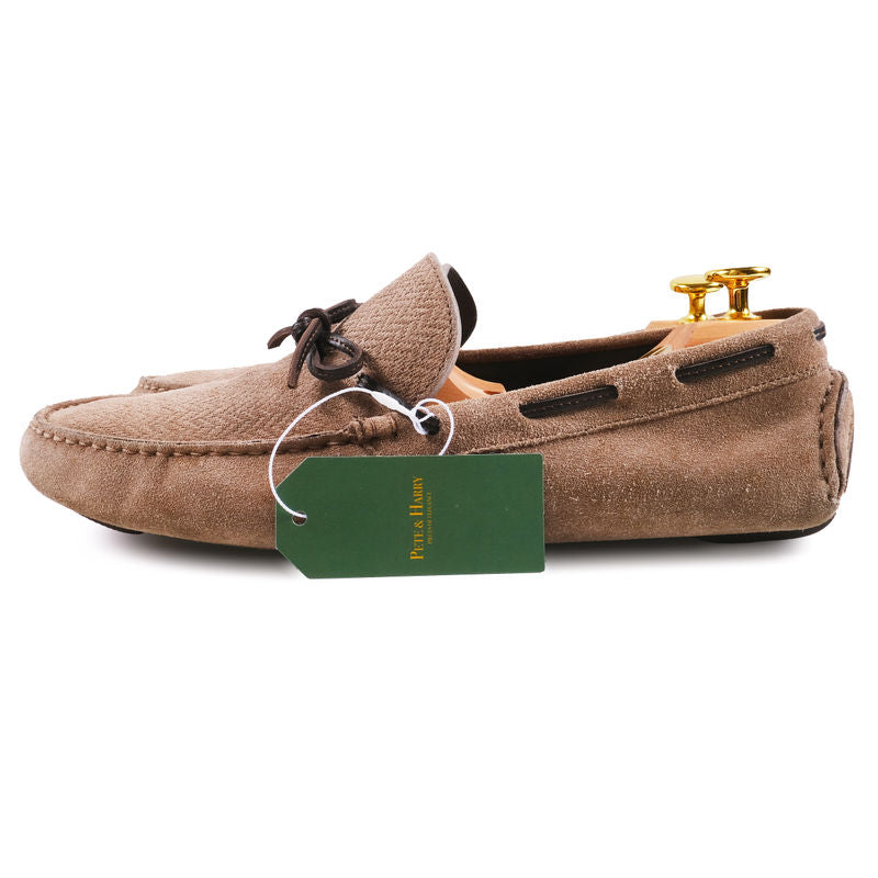 Zegna Taupe Car Shoes