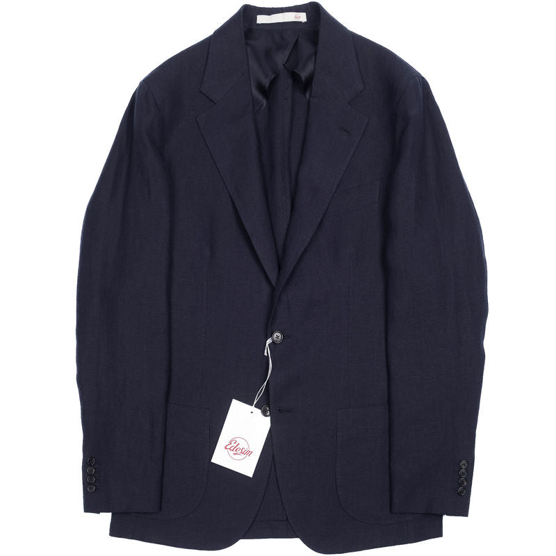 Neapolitan Hand Tailored Navy  Sport Coat