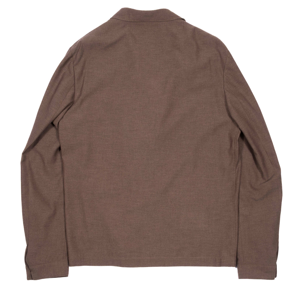 Neapolitan Hand Tailored Brown Utility Jacket Sz 50