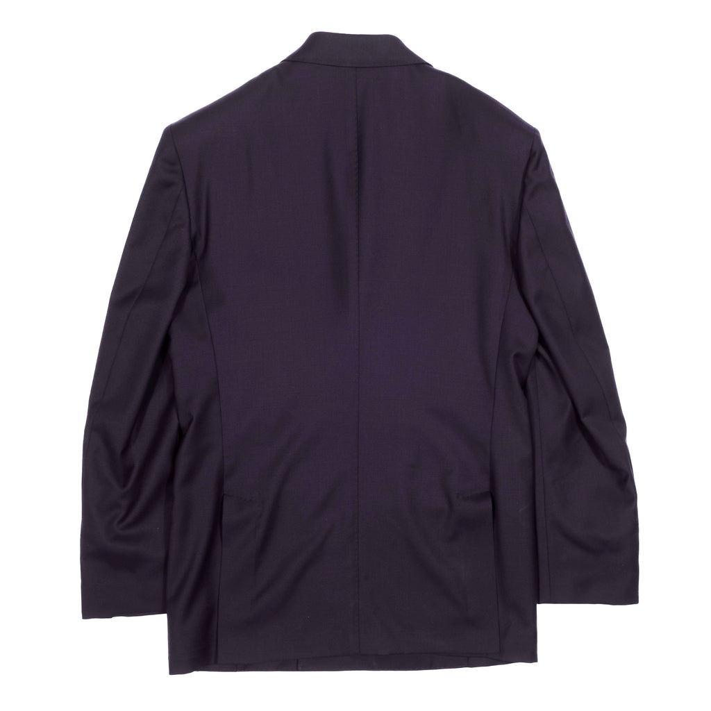 Neapolitan Hand Tailored Drapers Navy Double Breasted Sport Coat Sz 48