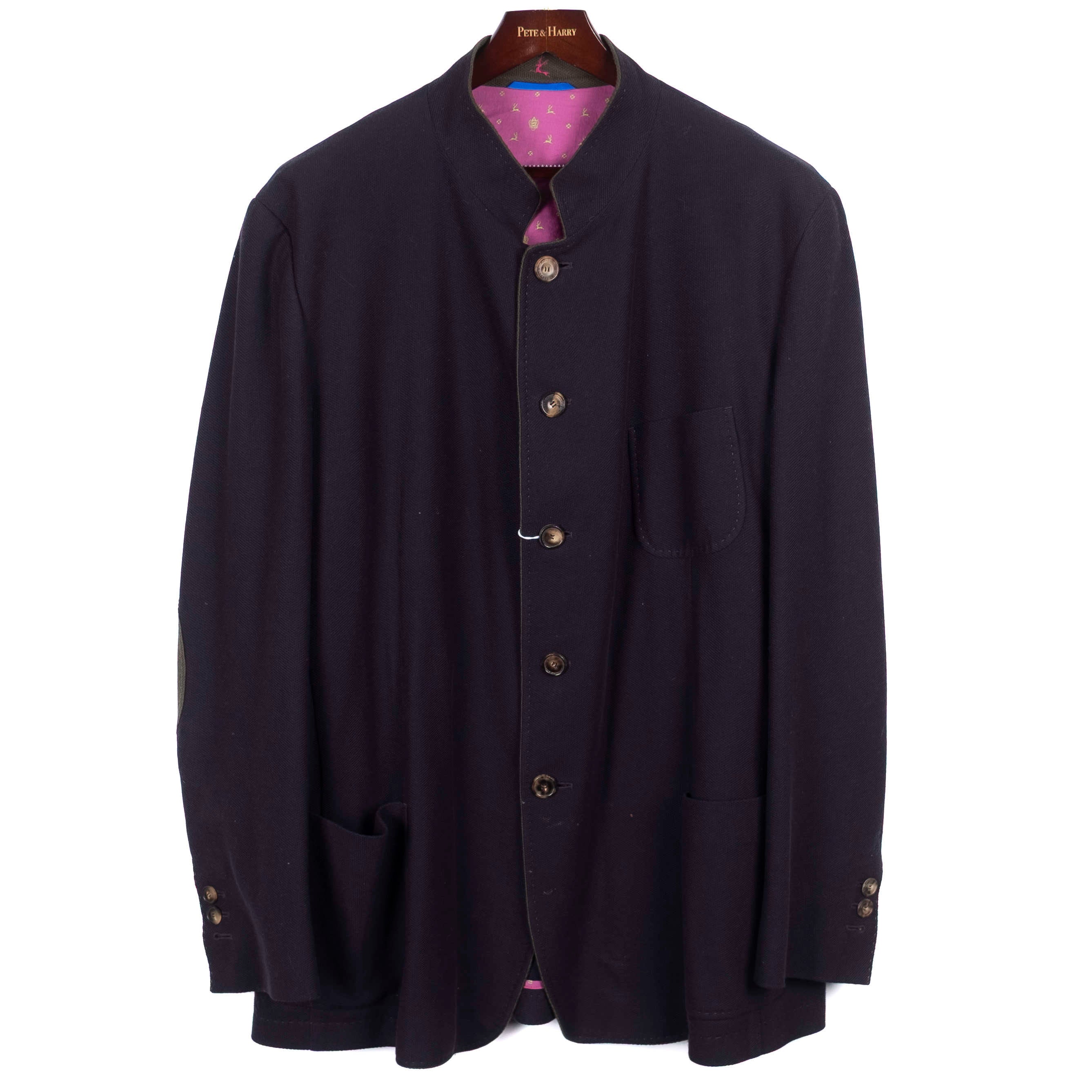 Navy Cotton Alpine Summer Jacket