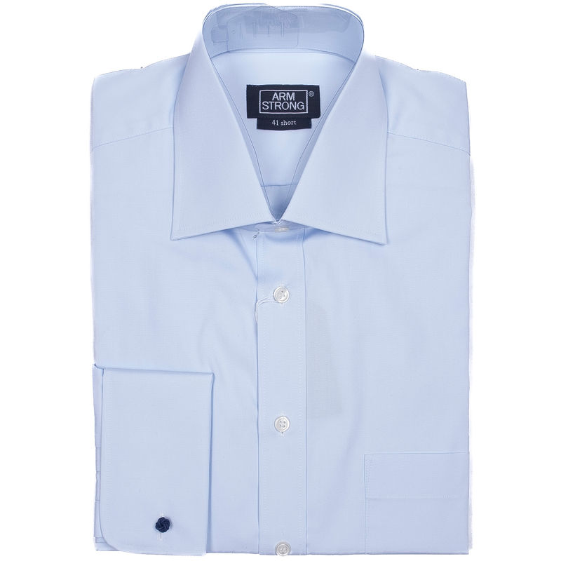 Light Blue French Cuff Shirt