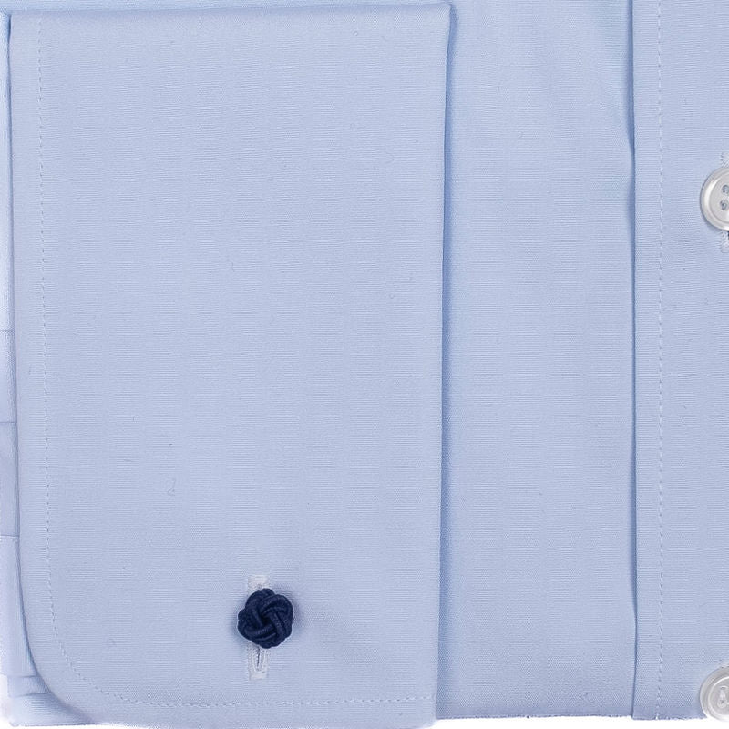 Light Blue French Cuff Shirt