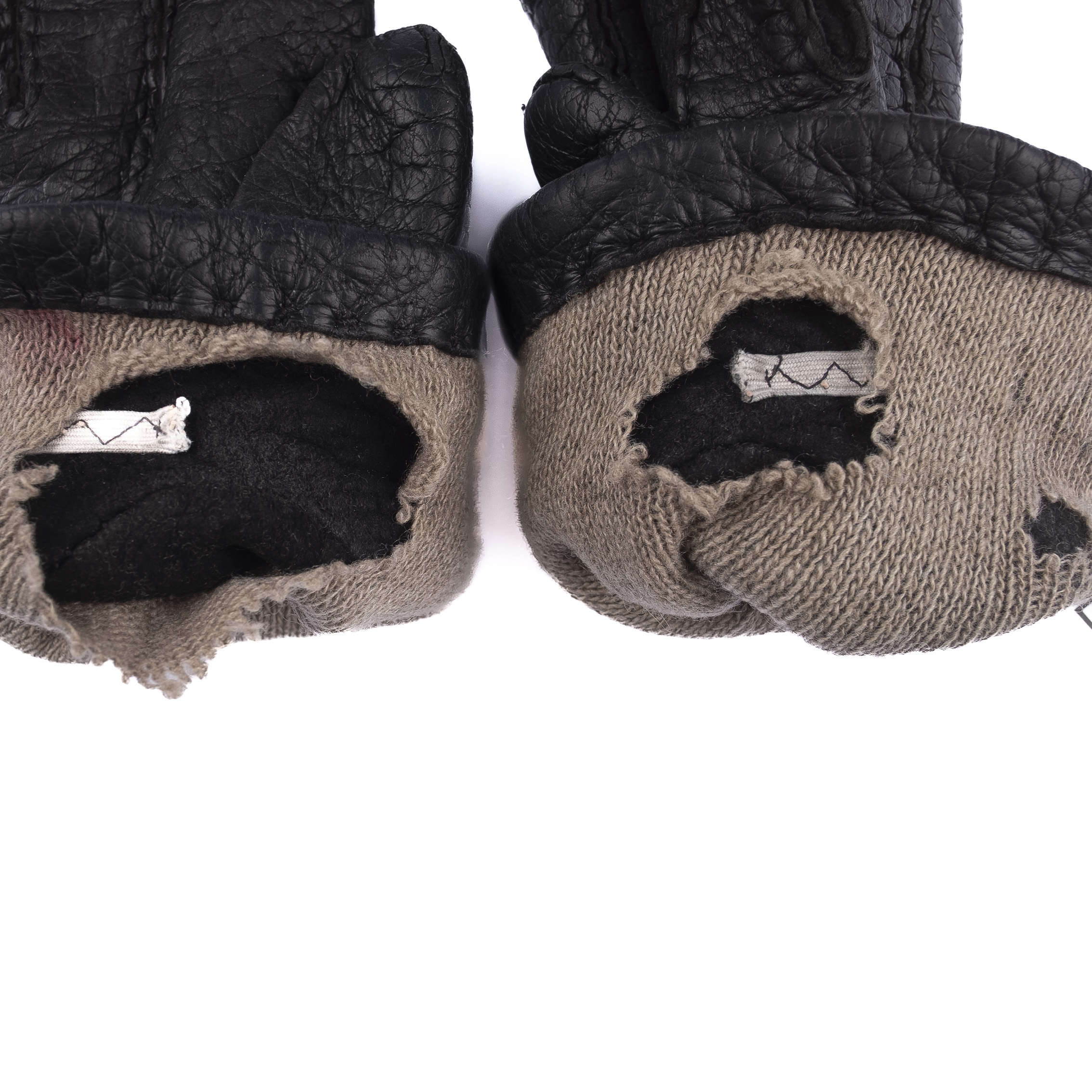 Black Peccary Leather Glove