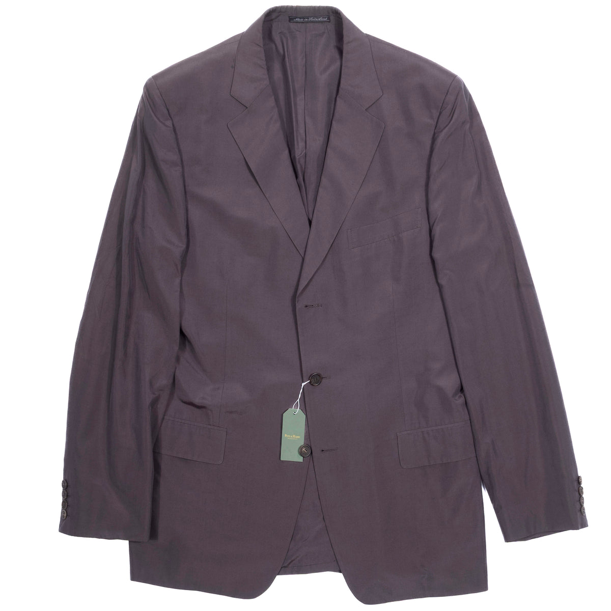 Gucci Grey Silk Suit Sz 54