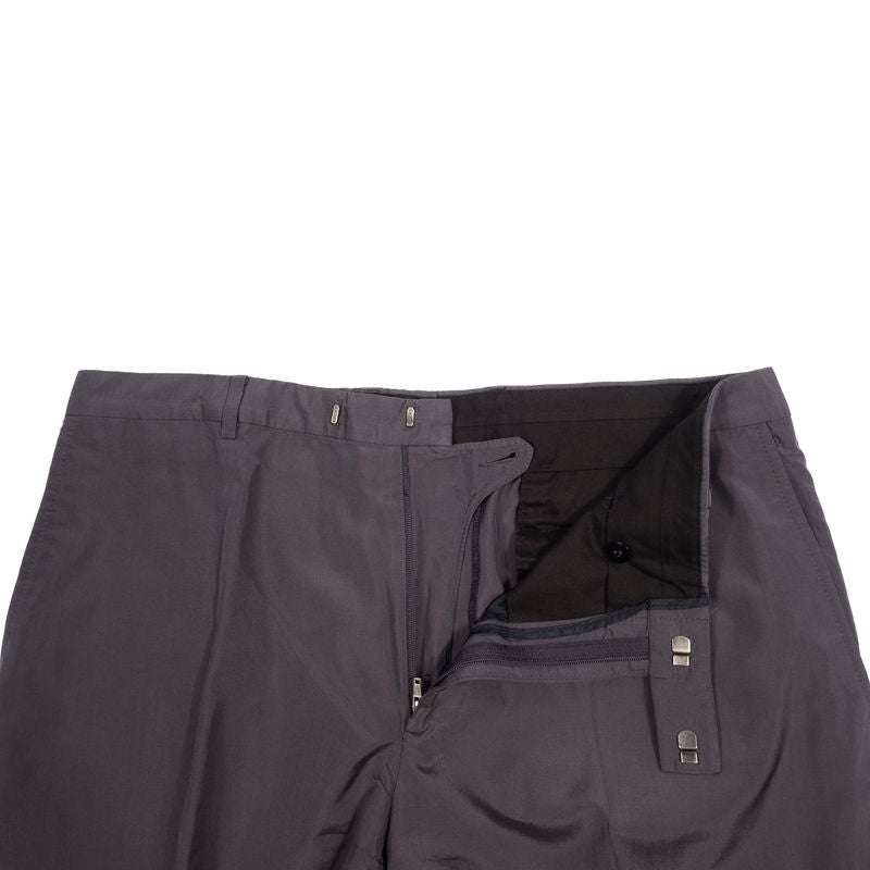 Gucci Grey Silk Suit Sz 54