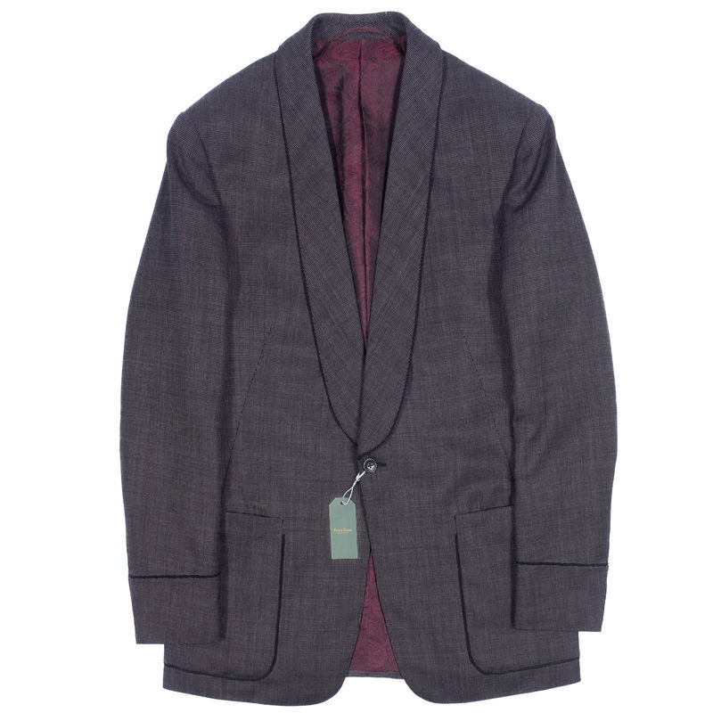 Grey Bespoke Dinner Jacket with Vest Sz 50