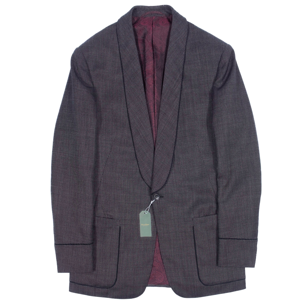 Grey Bespoke Dinner Jacket with Vest Sz 50