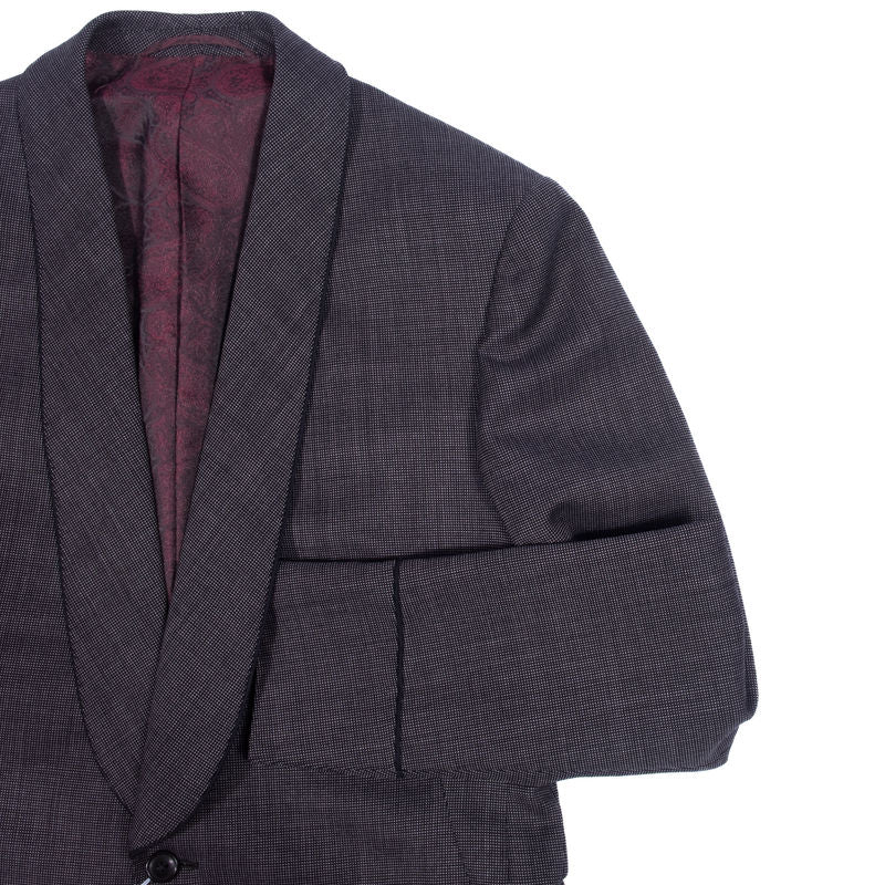 Grey Bespoke Dinner Jacket with Vest Sz 50