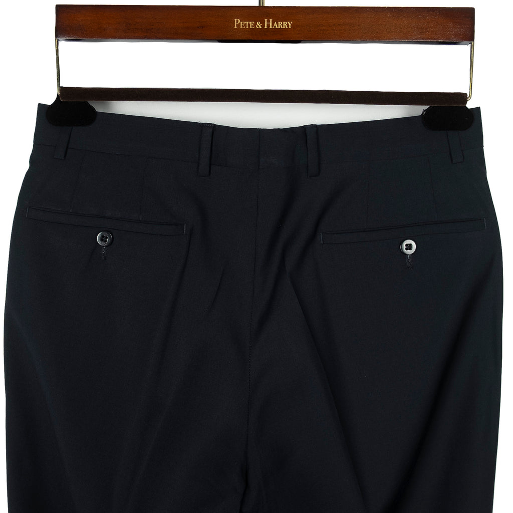 Black Wool Dress Trousers