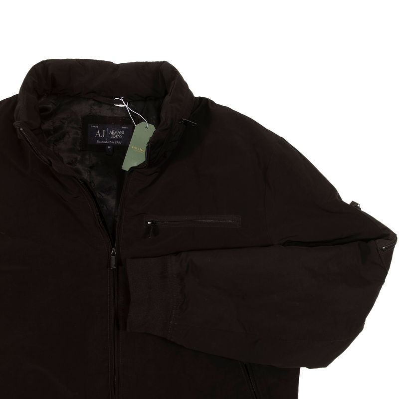 Armani Jeans Black Jacket Sz 58