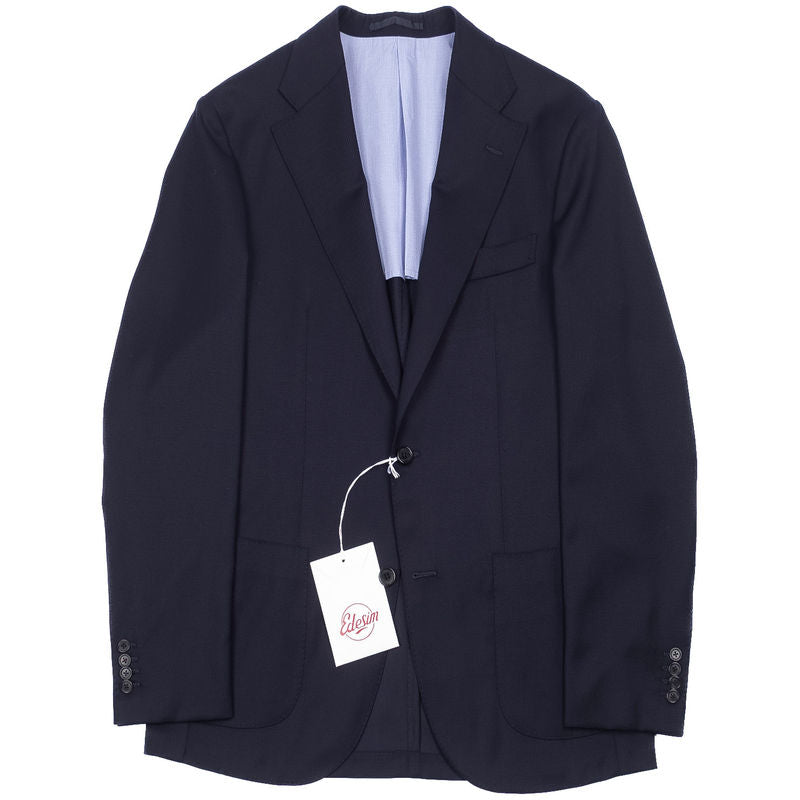 Neapolitan Hand Tailored Navy Sport Coat, 50