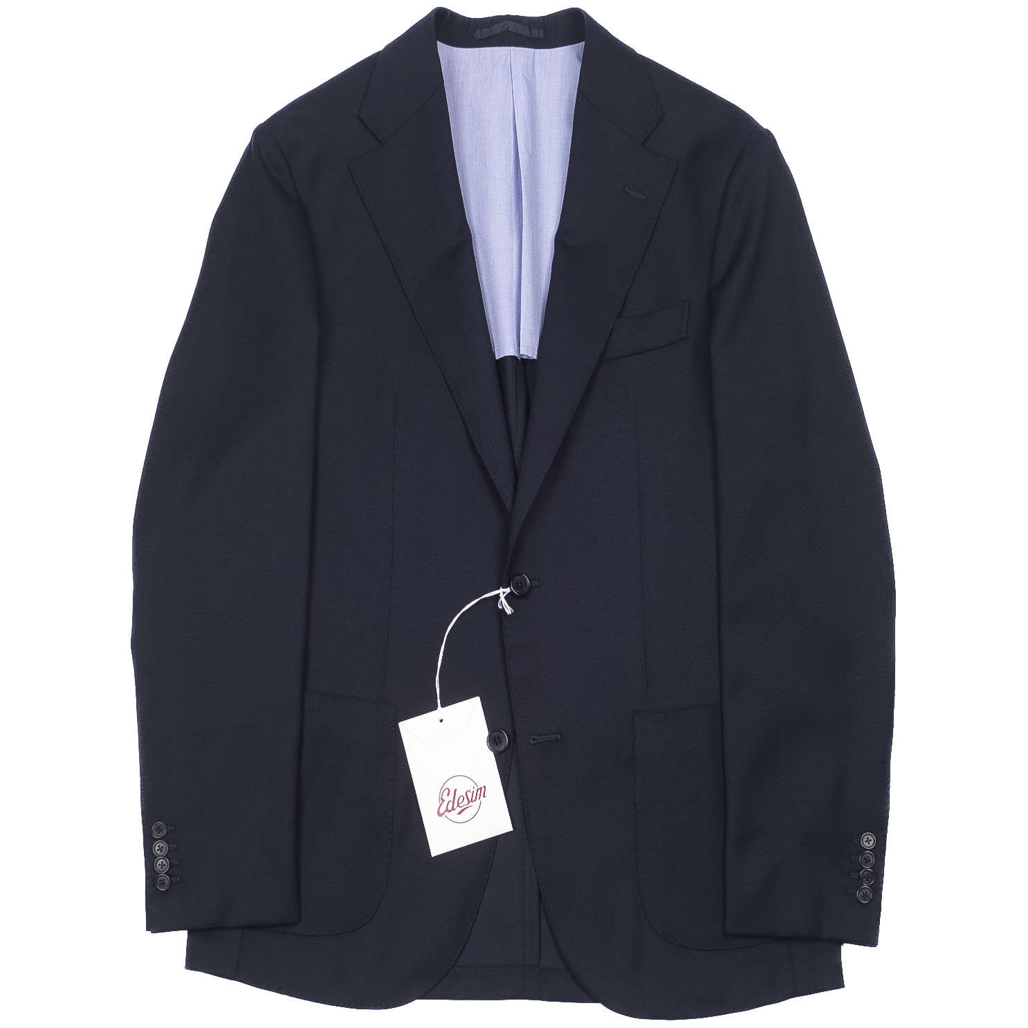 Neapolitan Hand Tailored Navy Sport Coat, 50