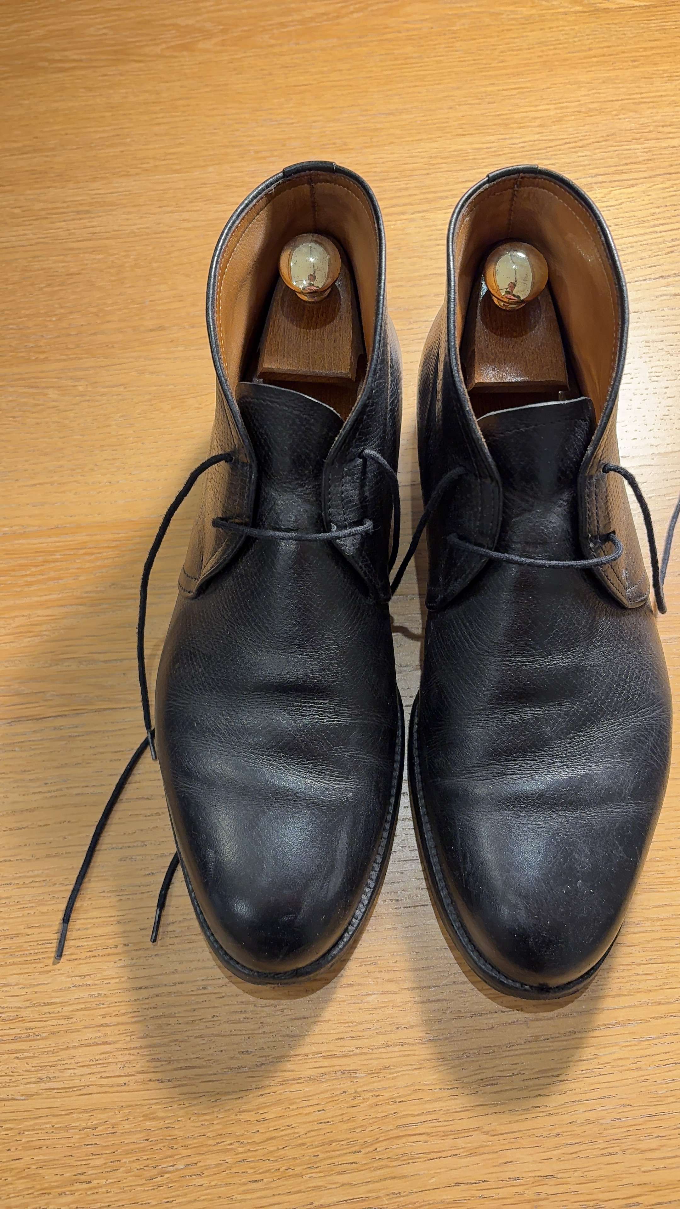Black Bespoke Chukka Boots Boot