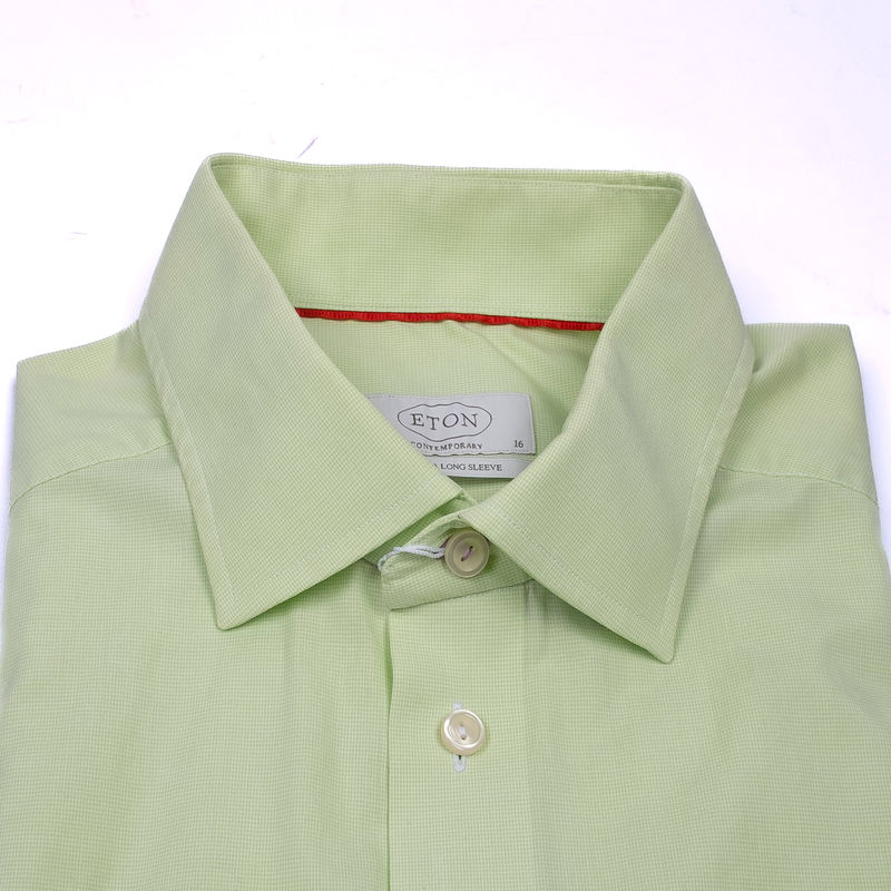 Eton Light Green Business Shirt