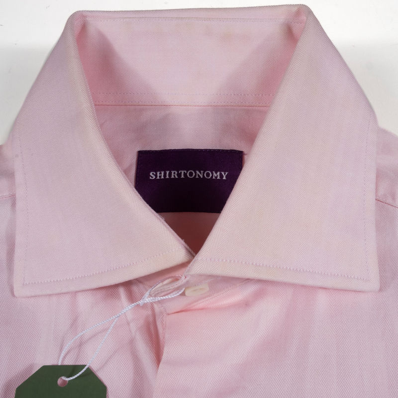 Shirtonomy Pink Shirt Sz 39