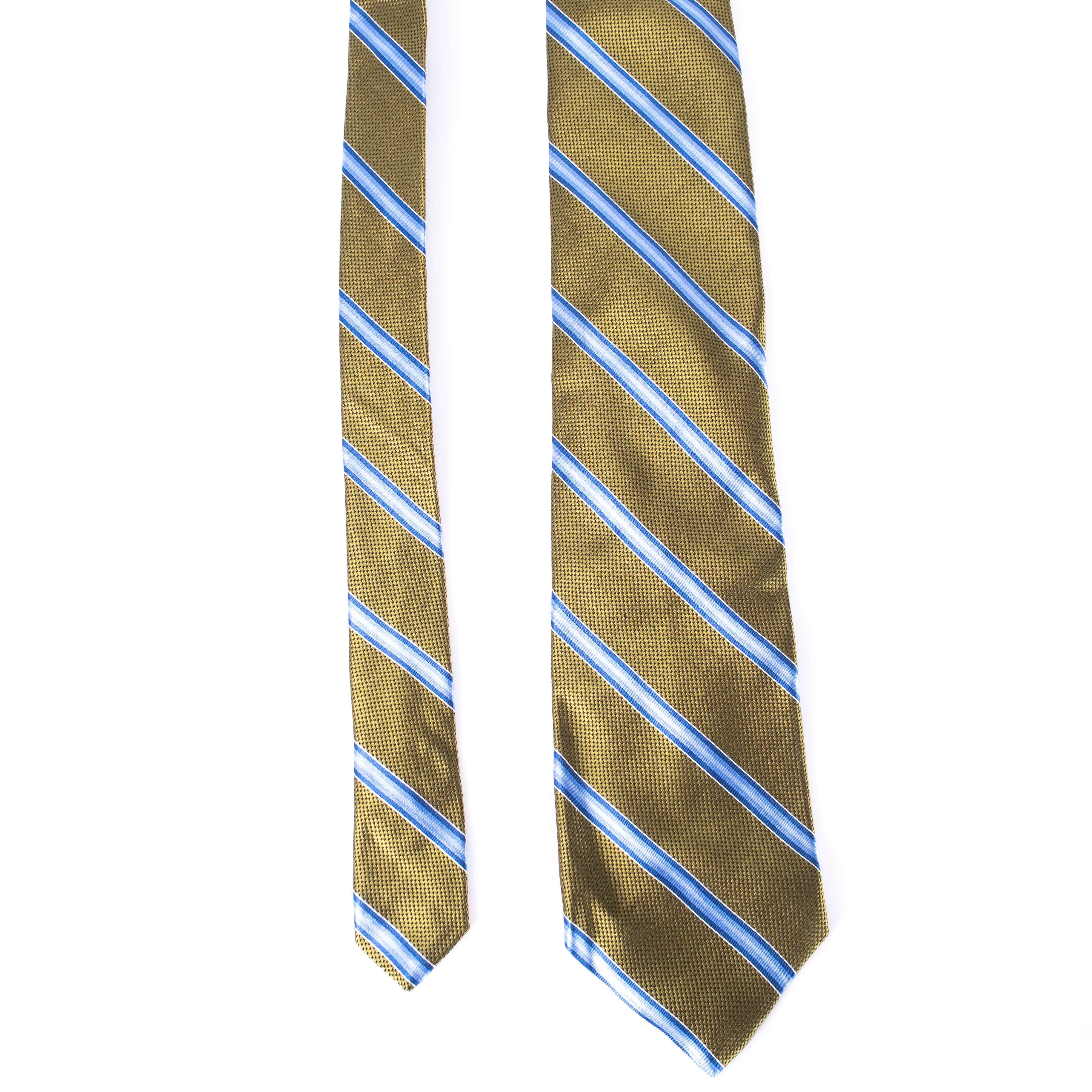 Green Striped Tie
