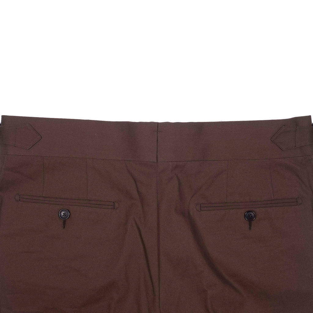 Herse Brown Cotton Suit, 48L