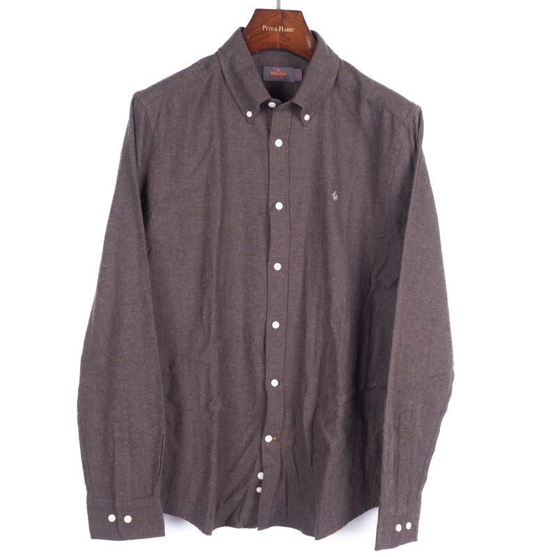 Darmon Brown Flannel Shirt