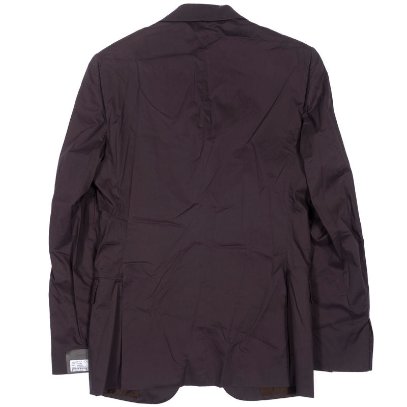 Belvest Burgundy Cotton Suit