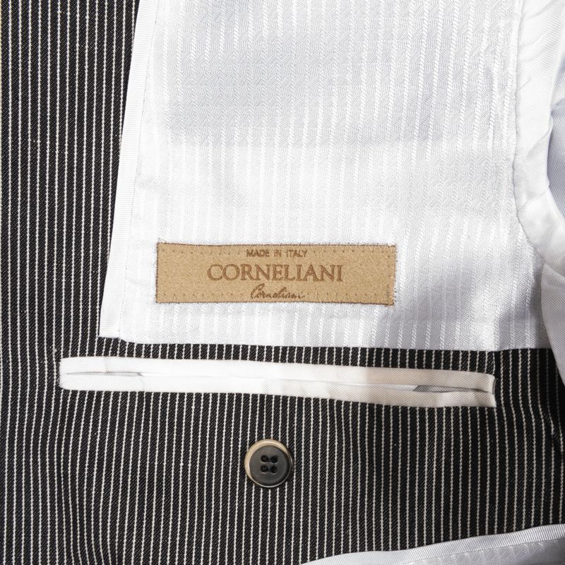 Corneliani Grey Striped Sport Coat