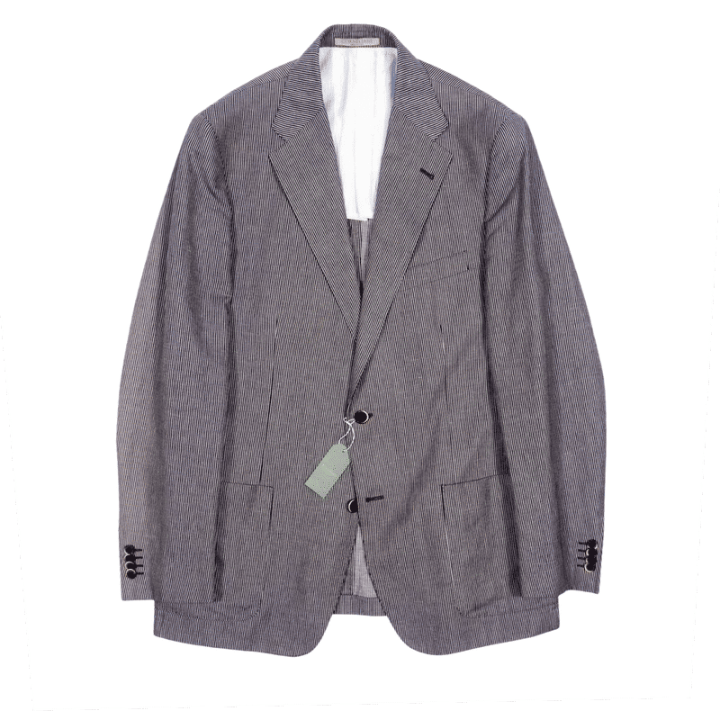 Corneliani Grey Striped Sport Coat