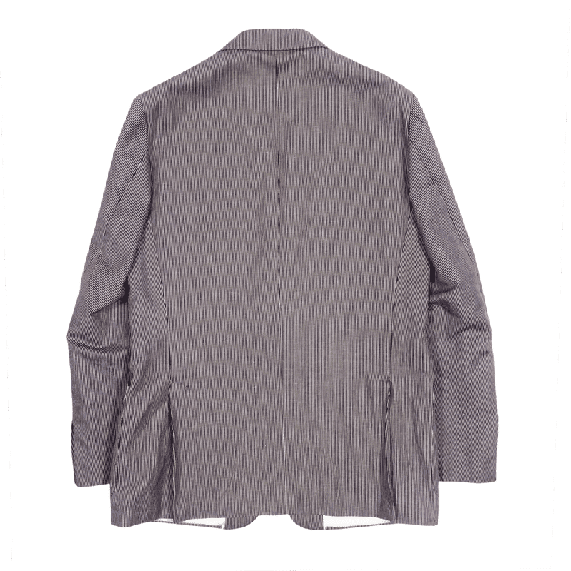 Corneliani Grey Striped Sport Coat