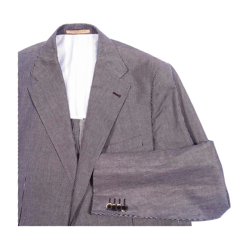 Corneliani Grey Striped Sport Coat