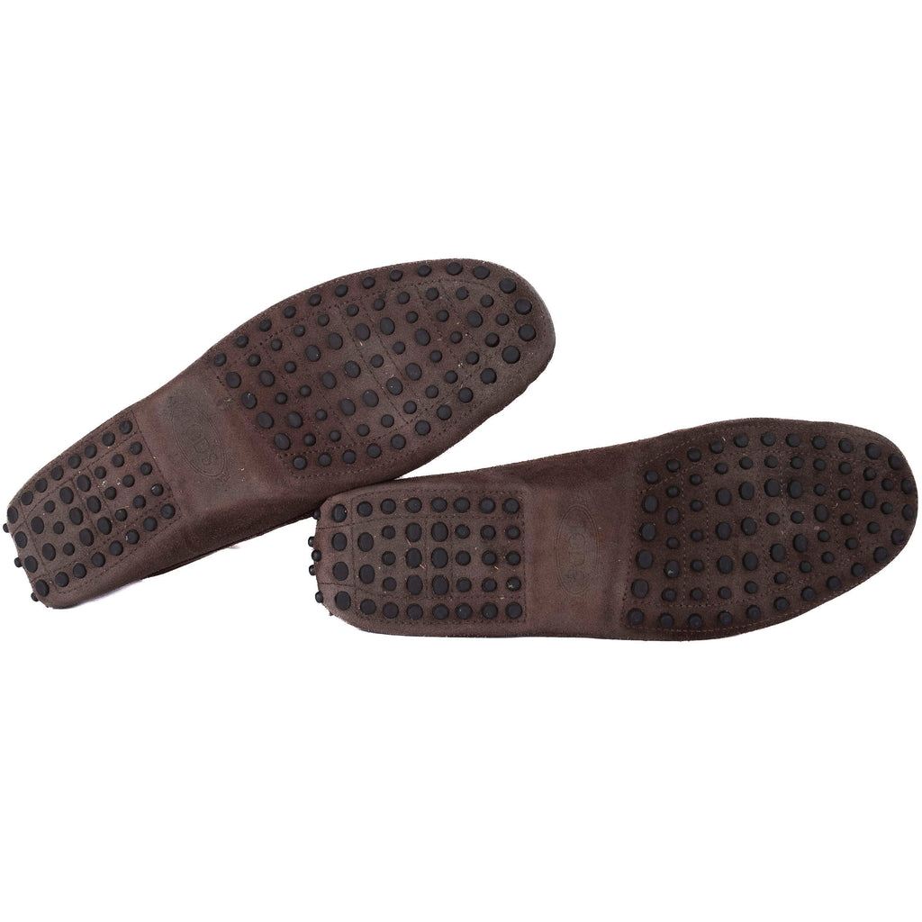 Brown Suede Car Shoes