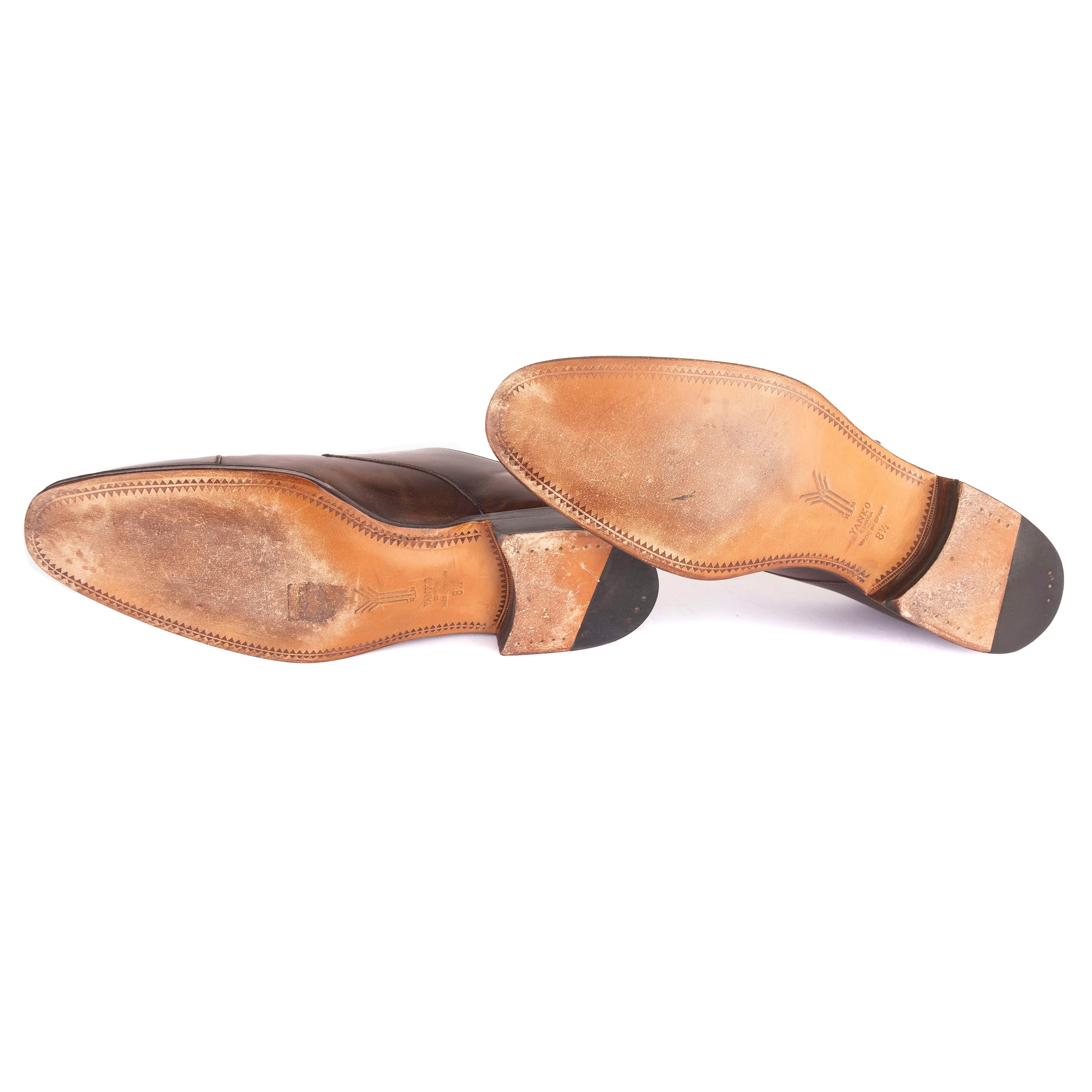 Box Calf Brown Double Monkstrap