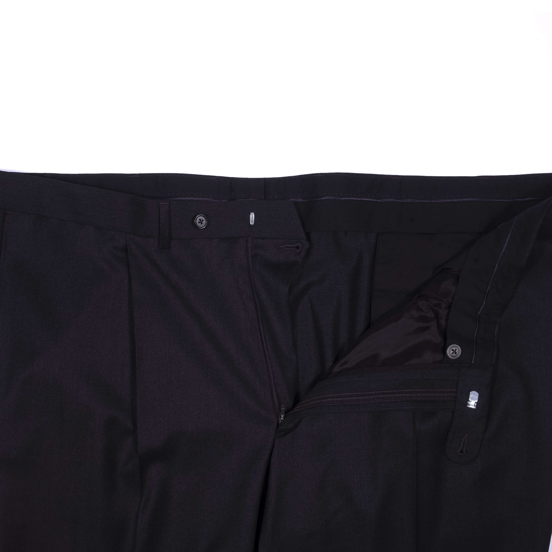 Eduard Dressler Black Wool Trousers Sz 62
