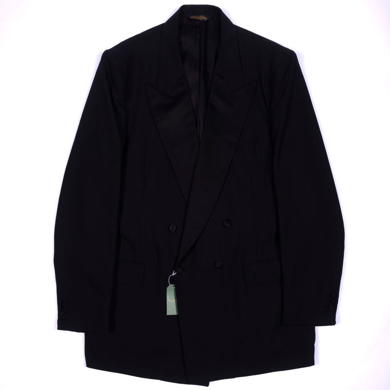 Brooks Brothers Black Double Breasted Tuxedo